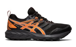 ASICS GEL-SONOMA 6 GTX NEGRO NARANJA MUJER 1012A921 001