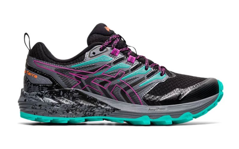 Gel-trabuco Terra Negro Turquesa Mujer 1012a902 001