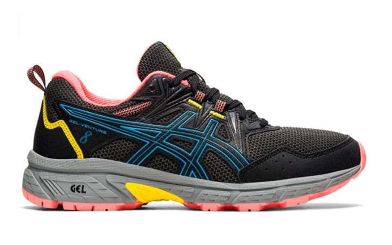Gel-venture 8 Negro Turquesa Mujer 1012a708 005