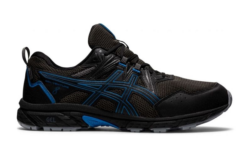 Asics Gel Venture 8 Waterproof nero blu - Impermeabile