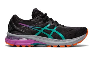 ASICS GT-2000 9 TRAIL NEGRO VERDE MUJER 1012A919 001