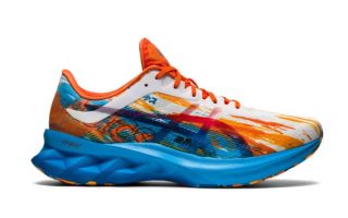 Asics NOVABLAST BLEU ORANGE 1011B239 400