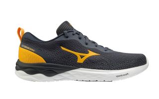 MIZUNO WAVE REVOLT GRIS AMARILLO J1GC208145