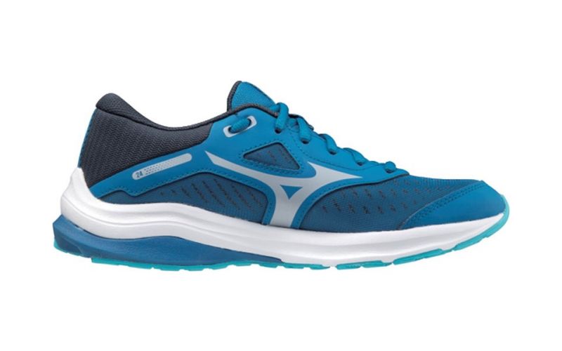 Mizuno Wave Rider 24 Azul Plata Junior K1gc203340