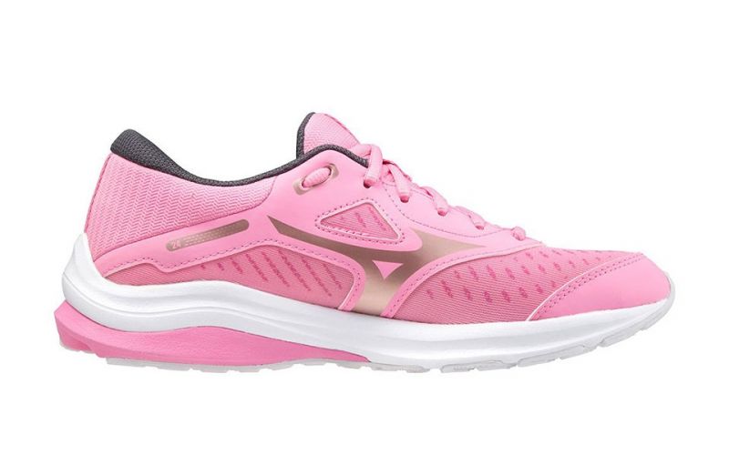 Mizuno Wave Rider 24 Rosa Blanco Junior K1gc203342