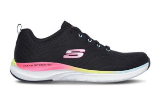 SKECHERS ULTRA GROOVE NEGRO MULTI MUJER 149022BKMT