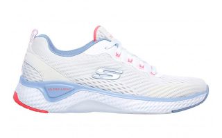 SKECHERS SOLAR FUSE - COSMIC VIEW BLANCO AZUL MUJER 149051WBLP