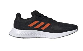 adidas RUNFALCON 2.0 NEGRO NARANJA JUNIOR FY9500