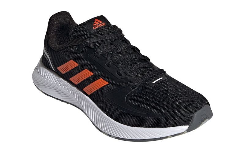 ADIDAS Runfalcon 2.0 Black Orange Junior Comfortable