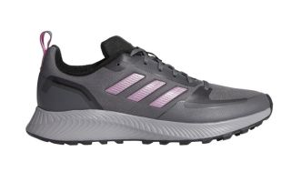 ADIDAS RUNFALCON 2.0 TR GRIS ROSA MUJER FZ3584