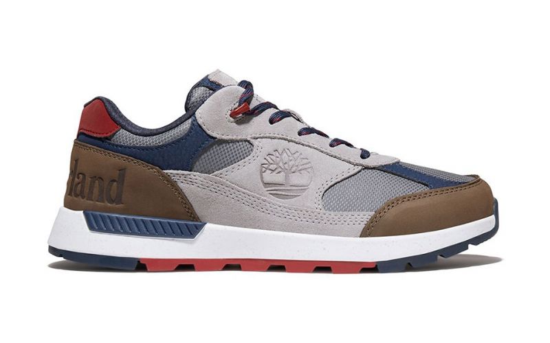 Field Trekker Low Gris Marron Tb0a2acrba31