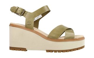 Timberland SANDALIAS KORALYN CROSS STRAP VERDE MUJER