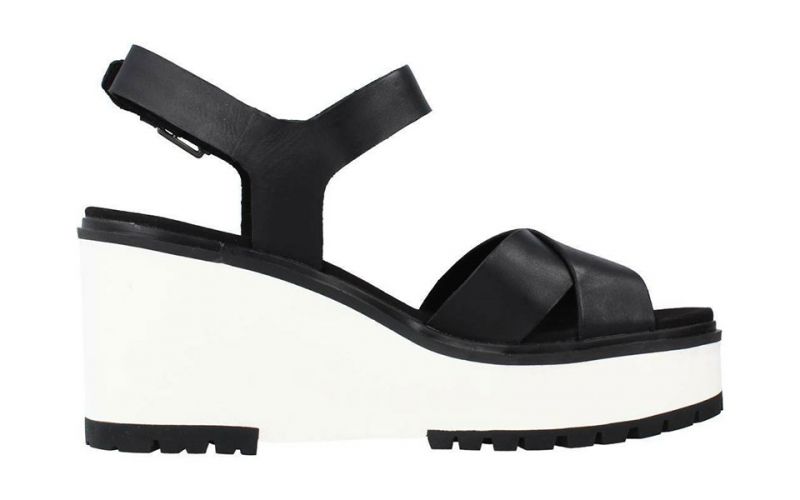 Koralyn Cross Strap Noir Femme Tb0a239f0151