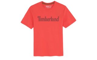 Timberland CAMISETA KENNEBEC RIVER LINEAR ROJO