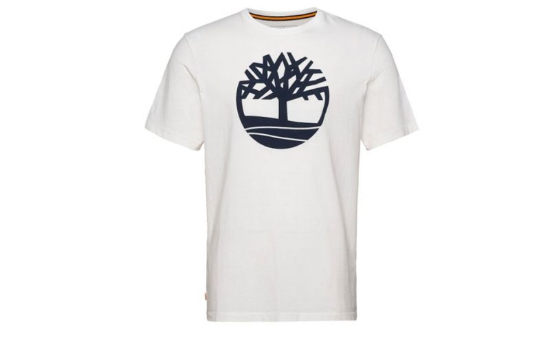 Camiseta Timberland Kennebec River Brand Tree Blanco