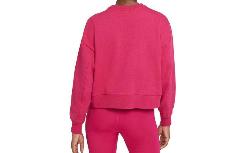 Felpa Nike Dri-FIT Get Fit Fucsia donna - Stile e comfort