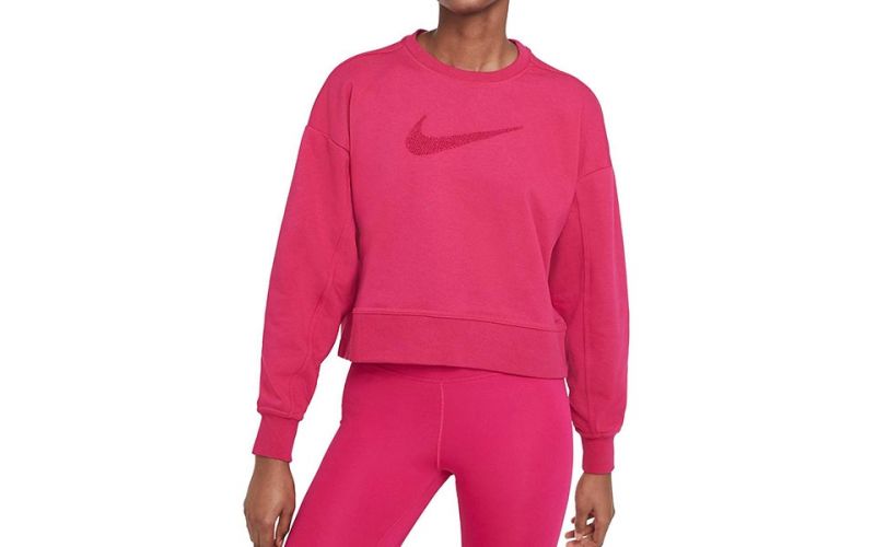 Sweat-shirt Dri-fit Get Fit Fuchsia Femme