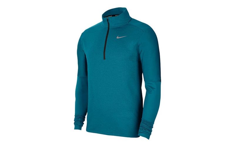 T-shirt De Manches Longues Dri-fit Bleu