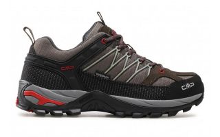 CMP RIGEL LOW WP BROWN BLACK