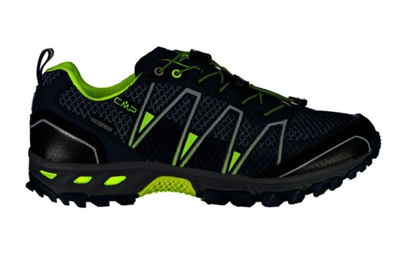 CMP Altak Trail WP blu giallo fluo - Scarpe da trekking