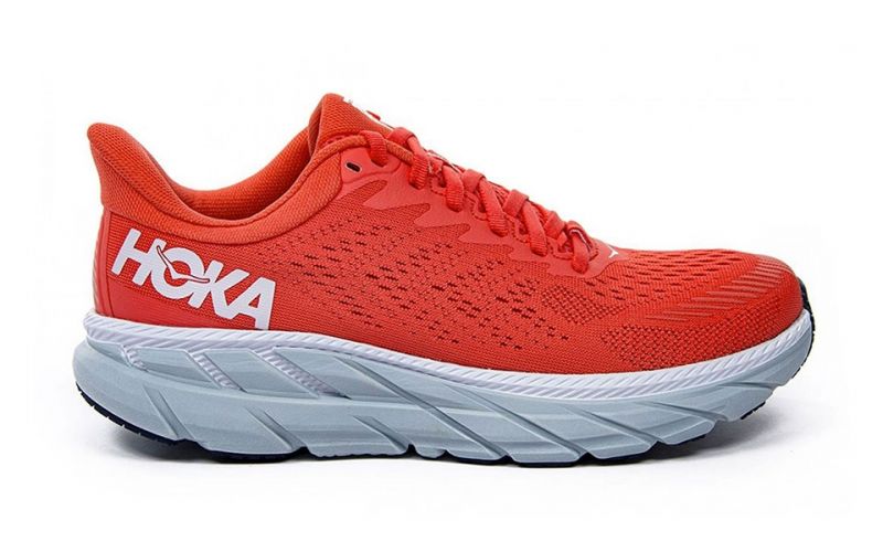 Clifton 7 Corail Blanc Femme 1110509 Hcwh