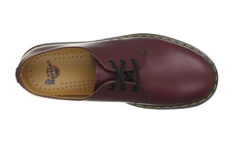 Dr. Martens 1461 3-Eye Granate Mujer - Luciendo siempre a la moda