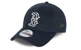 New Era CAP BOSTON RED SOX CAMO INFILL 9FORTY STRAPBACK BLUE