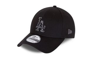GORRA LOS ANGELES DODGERS CAMO INFILL 9FORTY STRAPBACK NEGRO