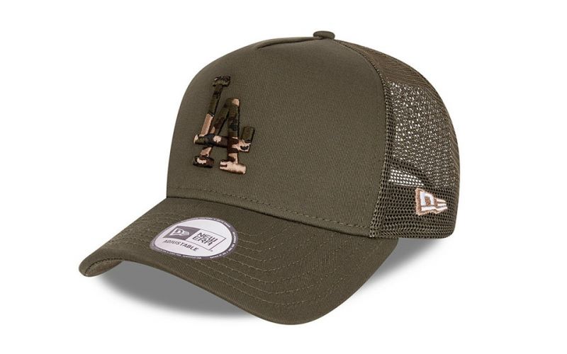 Gorra Camo Infill L.a. Dodgers Verde Camuflaje