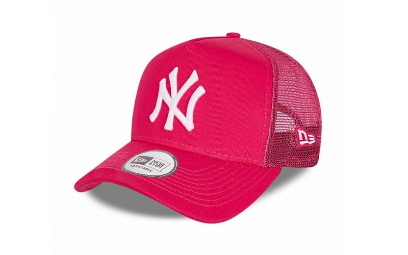 Gorra Tonal Mesh N.y. Yankees Rosa Blanco