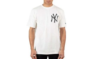 New Era T SHIRT EXTRA LARGE NEWYORK YANKEES BIG LOGO WHITE