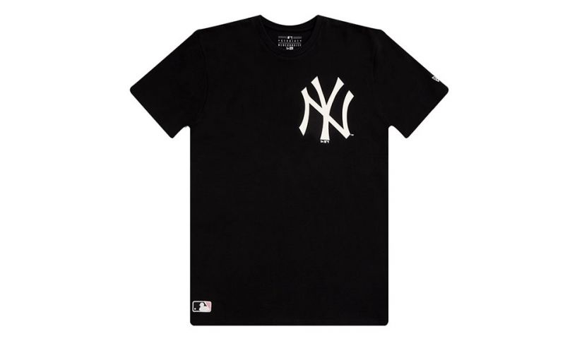 New Era New York Yankees Logo T-shirt Black 12195450