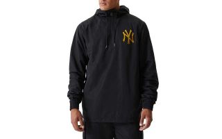 New Era WINDBREAKER NY YANKEES METALLIC BLACK GOLD