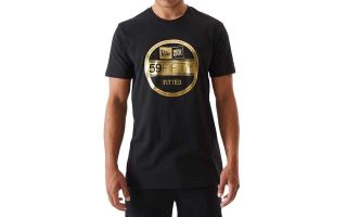 New Era T SHIRT ESSENTIAL VISOR STICKER BLACK
