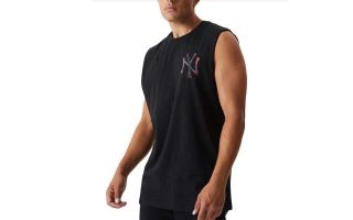 New Era CAMISETA NEW ERA MLB INFILL N.Y. YANKEES NEGRO