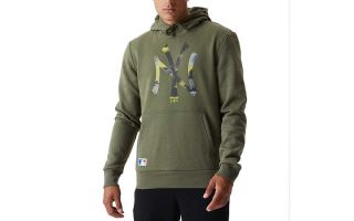 New Era SUDADERA NEW YORK YANKEES CAMO INFILL VERDE