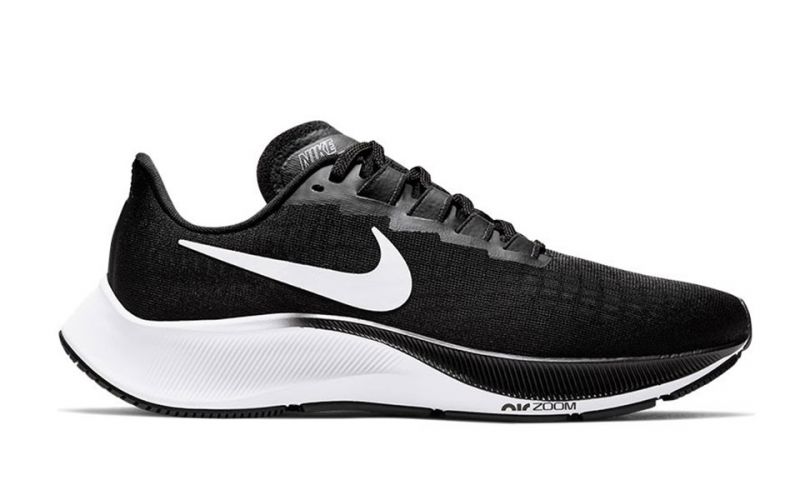Air Zoom Pegasus 37 Negro Blanco Mujer Bq9647 002