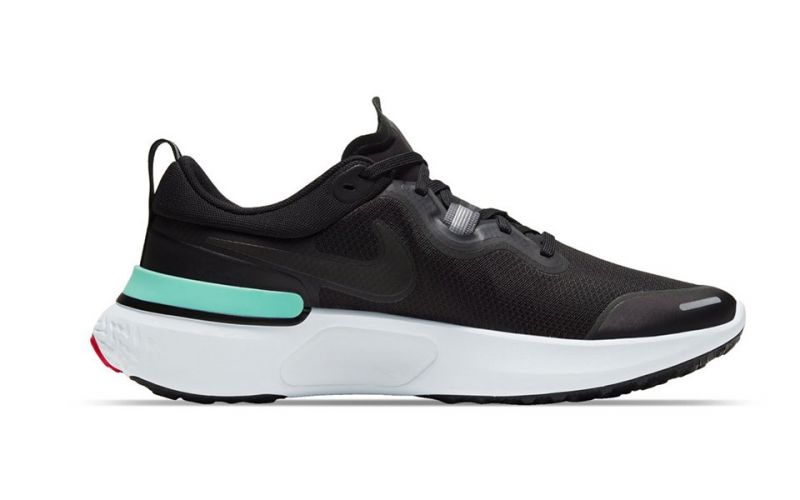 React Miler Negro Blanco Cw1777 013