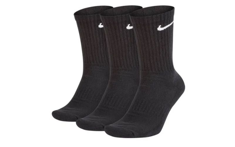 Calcetines Nike Value Crew Negro Sx4508 001