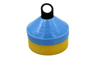 Softee SET TRAINING CONES 48UD BLUE YELLOW
