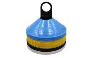 Softee SET OF TRAINING CONES 48UD LIGHT BLUE