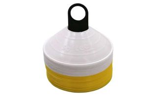 Softee SET OF TRAINING CONES 48UD BLUE YELLOW