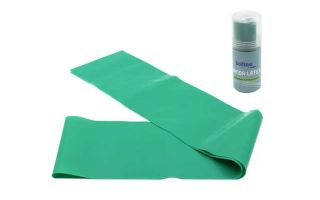 SOFTEE EXTRA RESISTANT LATEX BAND 1.5 MTS GREEN