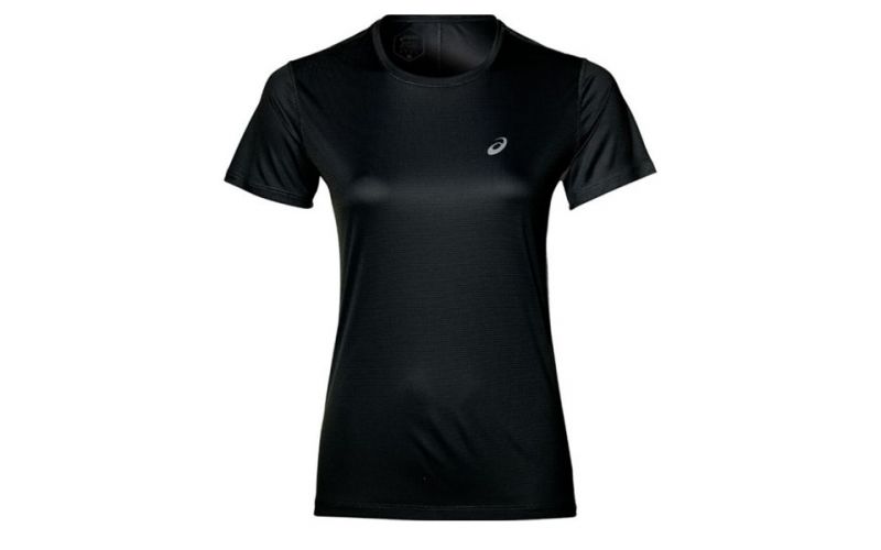 Camiseta Silver Ss Top Negro Mujer