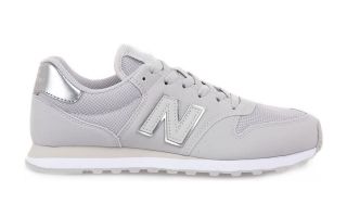 NEW BALANCE CLASSIC 500V1 PLATA MUJER GW500TW1