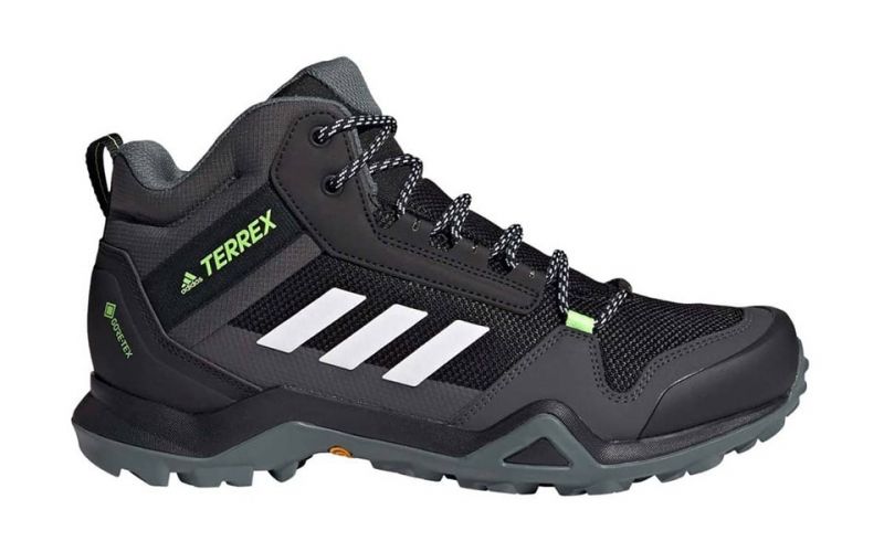 Adidas Terrex Ax3 Mid Gtx Negro Blanco Fx4561