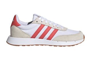 ADIDAS RUN 60S 2.0 BLANCO ROJO MUJER FY5960