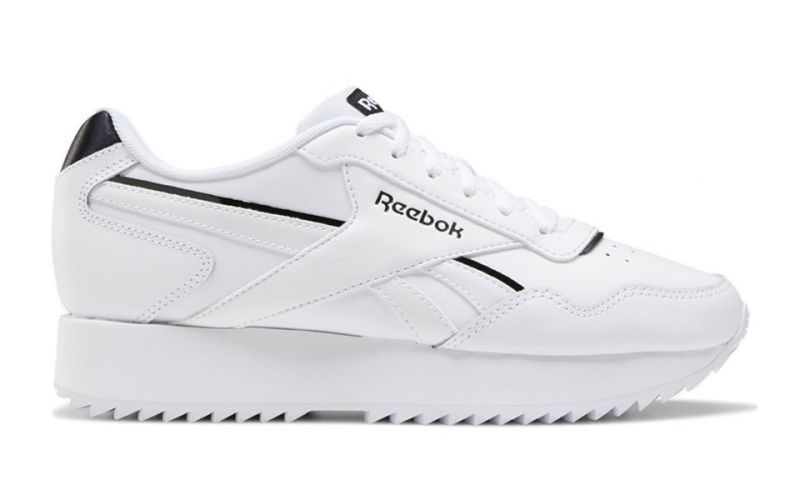 REEBOK Royal Glide Ripple Doub Blanco Negro Mujer - Siempre a la moda