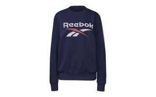 REEBOK SUDADERA IDENTITY LOGO AZUL MUJER GI6681