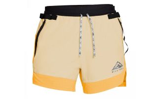 NIKE PANTALON CORTO DRIFIT FLEX STRIDE AMARILLO